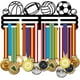 thumbnail image 1 of Soporte para medallas deportivas: colgador para medallas de béisbol, fútbol y baloncesto. Exhibidor de medallas de hierro para pared. Gancho para múltiples medallas., 1 of 6