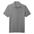 thumbnail image 5 of Yellow Rooster Mens Short Sleeve Gingham Polo Shirt Black/ White 3XL, 5 of 7