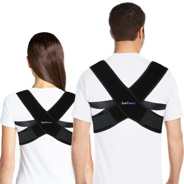 Back Posture Corrector Brace for Women Men, Adjustable Clavicle Brace