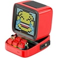 thumbnail image 1 of Retro Pixel Art Bluetooth Speaker with App Controlled Create Pixel animation Display(Red), 1 of 6