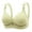 Green, variant on Women's Comfortable Large Size No Underwire Bra for Medium and Mature Age Thin Comfortable Support, Beige, Size 38