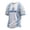 Light Blue, variant on 2026 Argentina Soccer Mens T Shirts Short Sleeve Casual Crewneck Pullover Summer Tops Soccer Shirt for Men Outdoor Activities Daily Wear