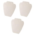 thumbnail image 1 of Soporte de collar de liso de joyería de 3 piezas para sala de estar de baño en casa Beige, 1 of 8