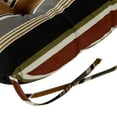 thumbnail image 4 of Brick Stripe 20 in. Square Outdoor Tufted Seat Cushion (set of 2) by Greendale Home Fashions, 4 of 9