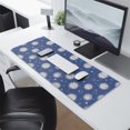 thumbnail image 2 of Long Mouse Pads for Desk,Dark Blue Sun Moon Star Pattern Desk Mats on Top Of Desks, Desk Mouse Pad Extra Large with 3mm Non-Slip Base and Stitched Edge for Gaming,Office,Work,Home 31.5"x11.8", 2 of 6