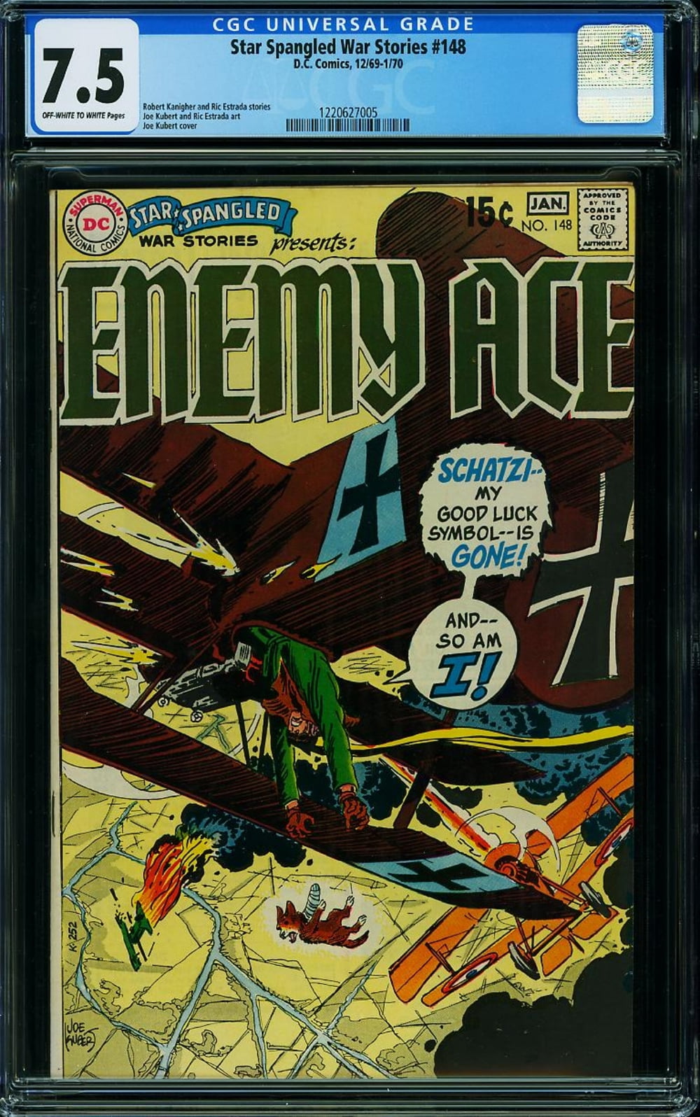 Cover of Star Spangled War Stories #148