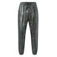 thumbnail image 4 of Durtebeua Casual Pants For Men Slim Fit Relaxed Fit Spring French Joggers Lounge Sweatpants, 4 of 6