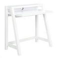 thumbnail image 3 of Convenience Concepts Newport 35 inches Tall Lilly 2-Tier Desk, White, 3 of 5