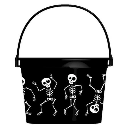 Seasonal 5qt Bucket Skeletons