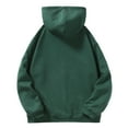 thumbnail image 3 of Vedolay Men's Hoodies 2023 Long Sleeve Crewneck Striped Pullover Tops Men Green,3XL, 3 of 3