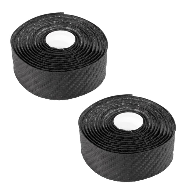 Cinta para manubrio Velo Negra Fibra De carbono 200x30mm