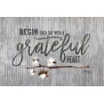 thumbnail image 2 of Rae, Marla 32x23 White Modern Wood Framed Museum Art Print Titled - Grateful Heart, 2 of 4