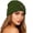Army Green, variant on Yak Embroidery Stretch Knit Beanie Hat for Men Women Student Big Kids Winter Warm Watch Cap Hats