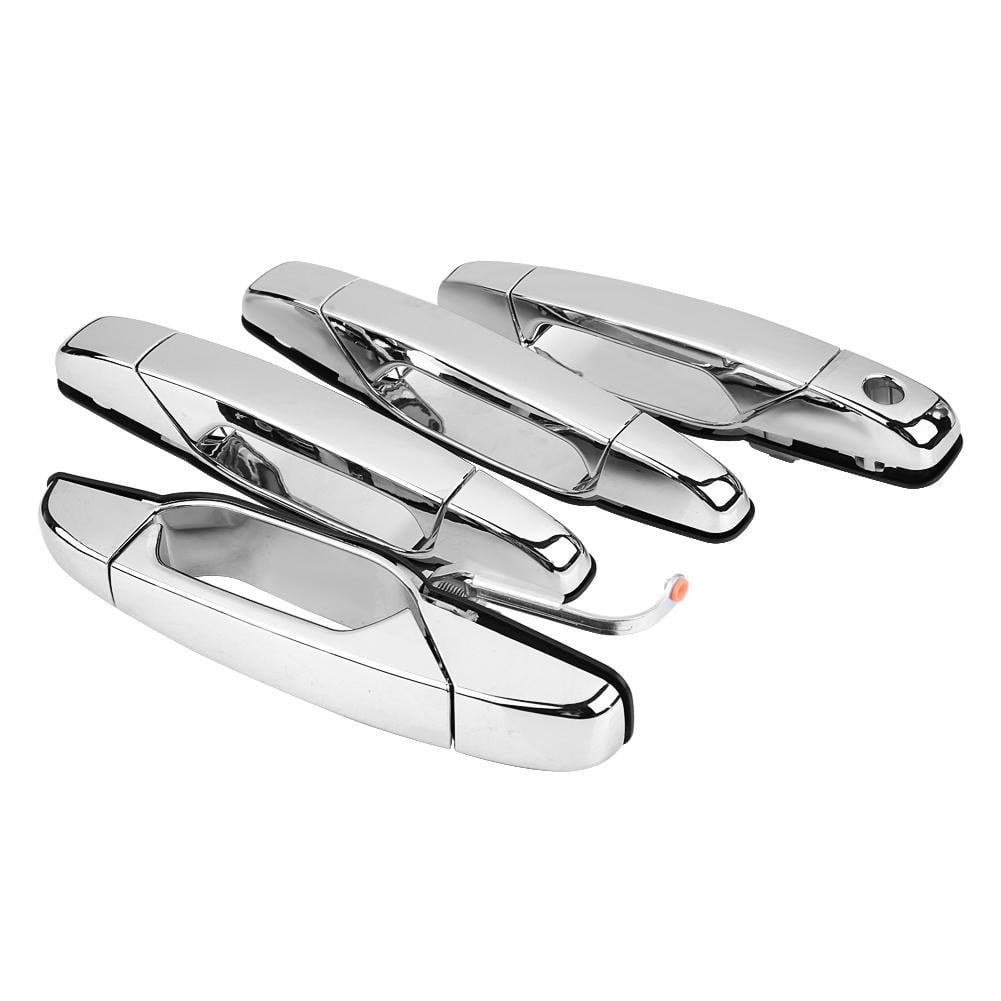 OUTSIDE DOOR HANDLES CHROME LH=RH GMC DURAMAX 2007 2008 2009 2010 2011 2012 2013
