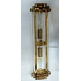 thumbnail image 6 of Vintage Old Antique Art Deco Brass & Glass Rod Ship Light Wall Sconce Lamp, 6 of 6