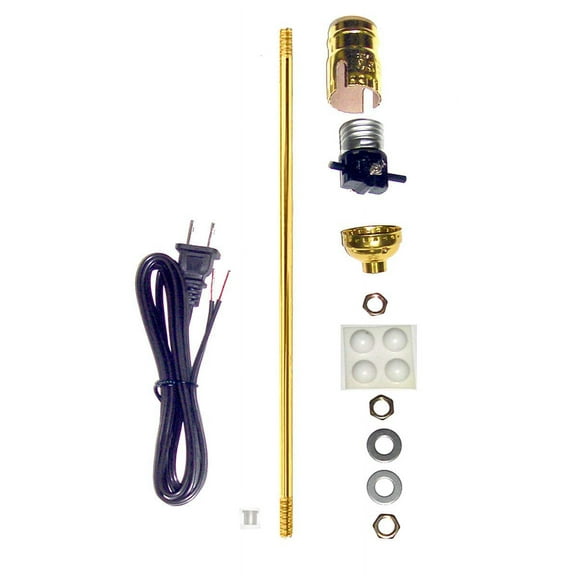 National Artcraft Flower Pot Lamp Making Kit (Pkg/2)