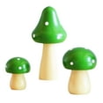 thumbnail image 4 of Estatuilla de madera perfecl 3 piezas escultura artesanal Mini paisaje, 4 of 8