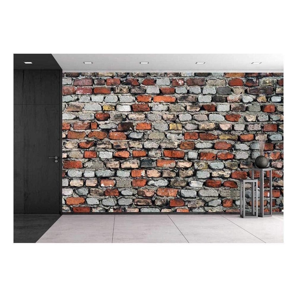 Wall26 Old Brick Peel & Stick Wallpaper, 66x96 inches
