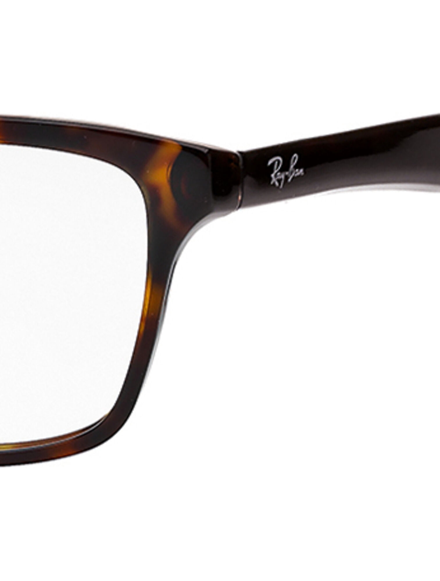 Ray-Ban RB5279 Optics Glasses, Prescription Eyeglasses with Case, Demo Lens/Dark Havana, Size 57