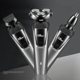thumbnail image 2 of RKSTN Plastic Shaver Lingke 8806 Three Blade Three In One Shaver Set Men's Beard Knife Washable USB Charging, 2 of 4