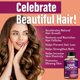 thumbnail image 3 of Vitaminas para el crecimiento del cabello, Rainbow Nutrients, biotina, 10,000 mcg, 60 g, 3 of 9