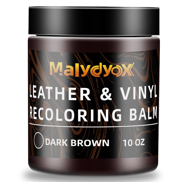 Bálsamo recolorante de cuero Malydyox 300 ml marrón oscuro para cuero