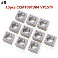 thumbnail image 2 of 10Pcs 40 Types Cnc Carbide Tips Inserts Blade Cutter Lathe Turning Tool + Box Tu, 2 of 4