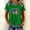 Z001-Green, variant on American Flag Shirts for Women 2026 4th of July Patriotic Trendy Patchwork Crew Neck Short Sleeve Tops Dressy Casual Beach Vacation Tees