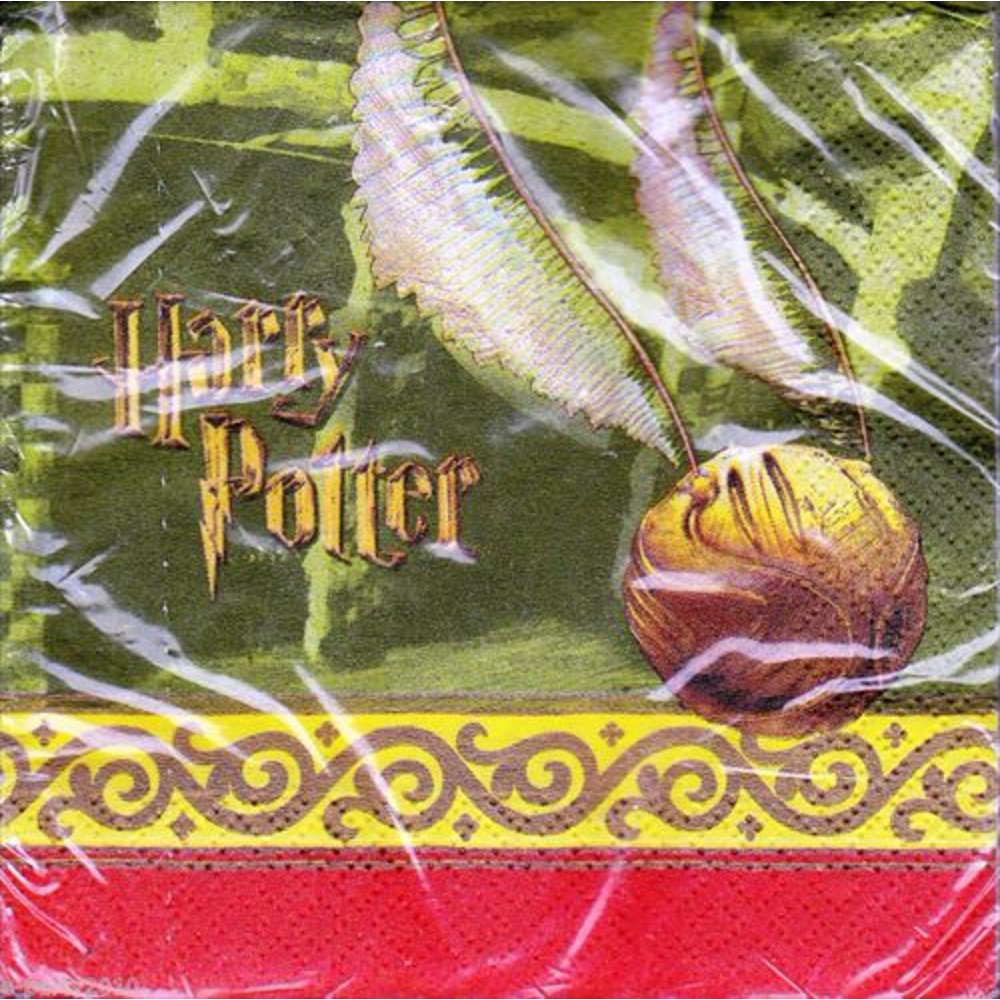Harry Potter 'Literary' Small Napkins (16ct)