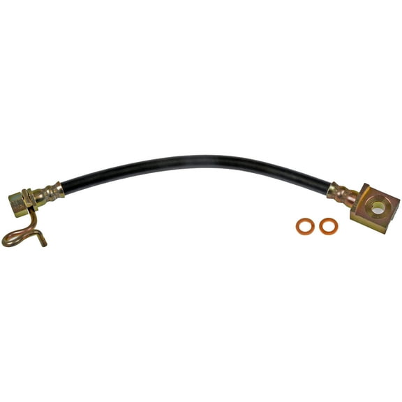 Dorman H621019 Rear Driver Side Brake Hydraulic Hose for Specific Ford / Lincoln Models Fits select: 2004-2007 FORD F150, 2006-2008 LINCOLN MARK LT