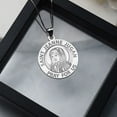 thumbnail image 7 of Picturesongold.Com Saint Jeanne Jugan Religious Medal Female Adult 3/4 inch Nickel 14K White Gold, 7 of 7