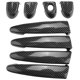 thumbnail image 3 of Cubierta de manija de puerta exterior de fibra de carbono para serie 1 2 3 4 E87 E90 E91 E92 E93 F30 X1 X2 X3 X4 X5 X6 LHD, 3 of 5