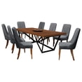 thumbnail image 2 of Comedor Kessa Muebles 8 Sillas Gris Nogal, 2 of 5