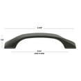 thumbnail image 2 of GlideRite 3-3/4 in. (96mm) Center-Center Twisted Cabinet Bar Pull, Matte Black - 4841-96-MB, 1 Pack, 2 of 4