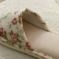 thumbnail image 6 of Linen Indoor Home Slippers For Men And Women Home Garden Household Commodities Slippers, 6 of 6