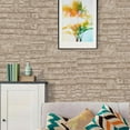 thumbnail image 2 of Dundee Deco Peel and Stick Self Adhesive Wallpaper - Marble Old Brown Slate, 18 ft x 21 in, 2 of 7