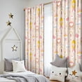 thumbnail image 5 of Blackout Kids Curtains,Cute Princess Castle Pattern Childrens Insulated Curtains Set Of 2,Bedroom Essentials,Toddler Room Decor 52"x84", 5 of 5