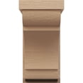 thumbnail image 2 of 7"W x 7"D x 14"H Wide Bryant Rough Cedar Woodgrain TimberThane Corbel, Primed Tan, 2 of 6