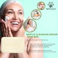 thumbnail image 4 of Body Soap for Aging Skin, Cleansing & Deodorizing Natural Soap Bar with Peppermint and Tea Tree Extract to Help with Nonenal Body Odor, and maintain moisture, 4 of 7