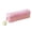Pink, variant on PoyoKee Cute Pencil Case, Large Space Glitter Pencil Pouch with Fuzzy ball Zipper, Style Stationery Storage and Desk Organizer for Classroom, White