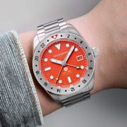 Spinnaker Croft 39 GMT Automatic Flame Red