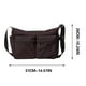 thumbnail image 3 of Bolso bandolera casual | Mochila de hombro para ordenador de gran capacidad | Bolsa de deporte bandolera multibolsillo para mujer | Nylon impermeable y resistente al desgaste | Correa ajustable | Se, 3 of 4