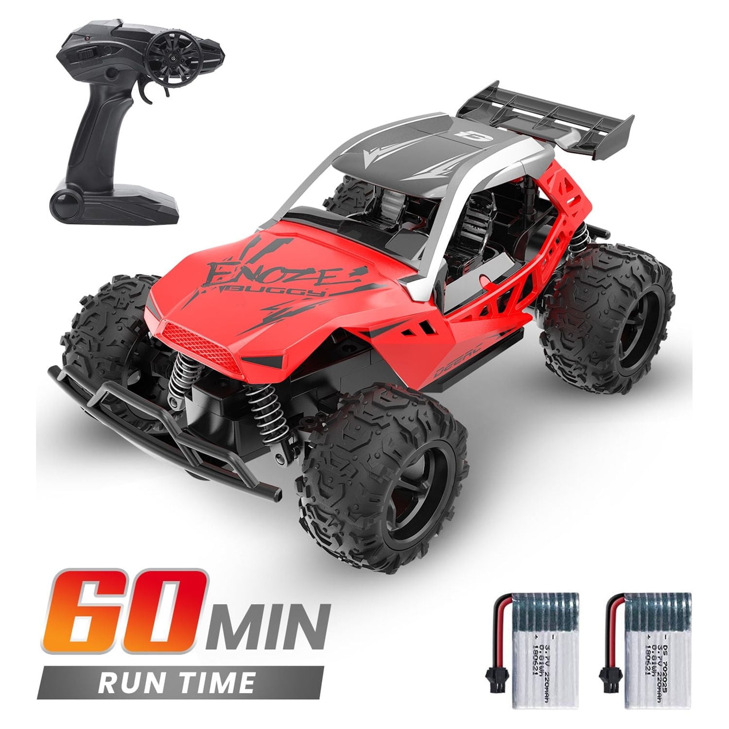 JoyStone Remote Control Car for Kids, Electric Monster Truck Off-Road Vehicle High-Speed RC Car 2.4GHz 15+ mph 1:20 Scale Toys Gifts for Children