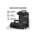 thumbnail image 3 of Bolsa Para Herramienta Enrollable Con Cremallera 6bolsillos negro, 3 of 5
