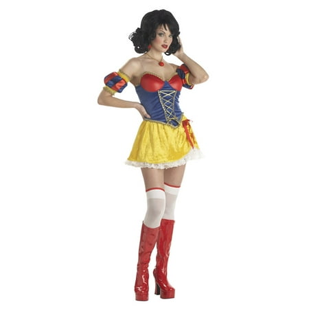 Rebel Toons Snow White Adult Costume
