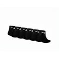 thumbnail image 2 of Nike Boys' 6-Pack Quarter Socks Color: black Size: 5 - 7, 2 of 2