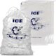 thumbnail image 1 of 10pcs Ice Bags With Durable Drawstring Closure Refillable Ice Storage Bags For Bbqs Camping Food Stalls 20 Lb., 1 of 5