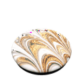 thumbnail image 3 of PopSockets Grip with Swappable Top for Cell Phones, PopGrip Golden Ripple, 3 of 3