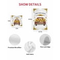 thumbnail image 7 of Sunflower Truck Kitchen Dish Towels for Drying Dishes Set of 2, Summer Botanical Elegant Pastoral Floral Wooden Waffle Weave Microfiber Hand Tea Bathroom Towels Quick Dry & Absorbent Towel 15.7x23.6, 7 of 7