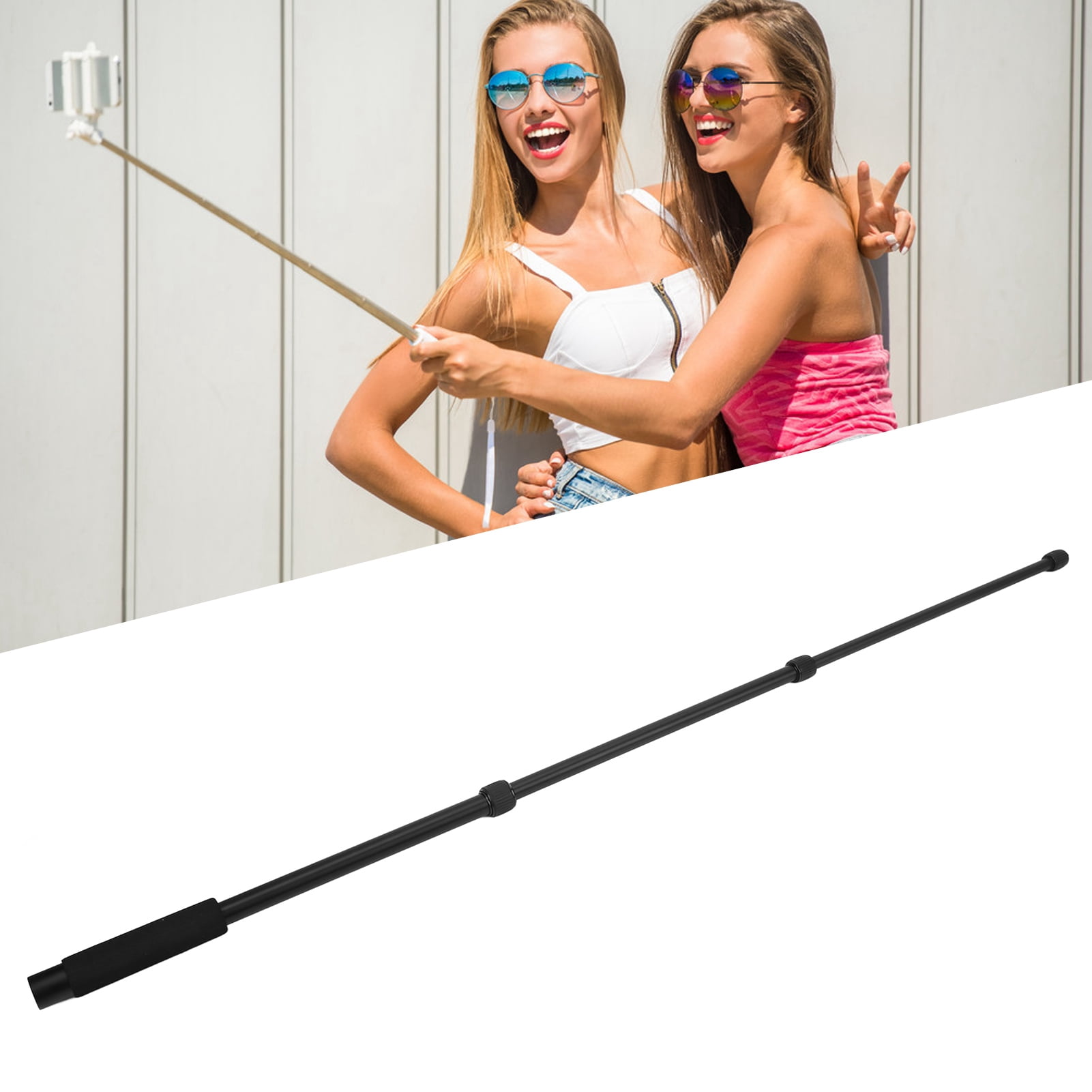 Mic Extension Arm, Soft Handle Boom Arm Aluminium Alloy  For TV Applications For Video Production For Interview